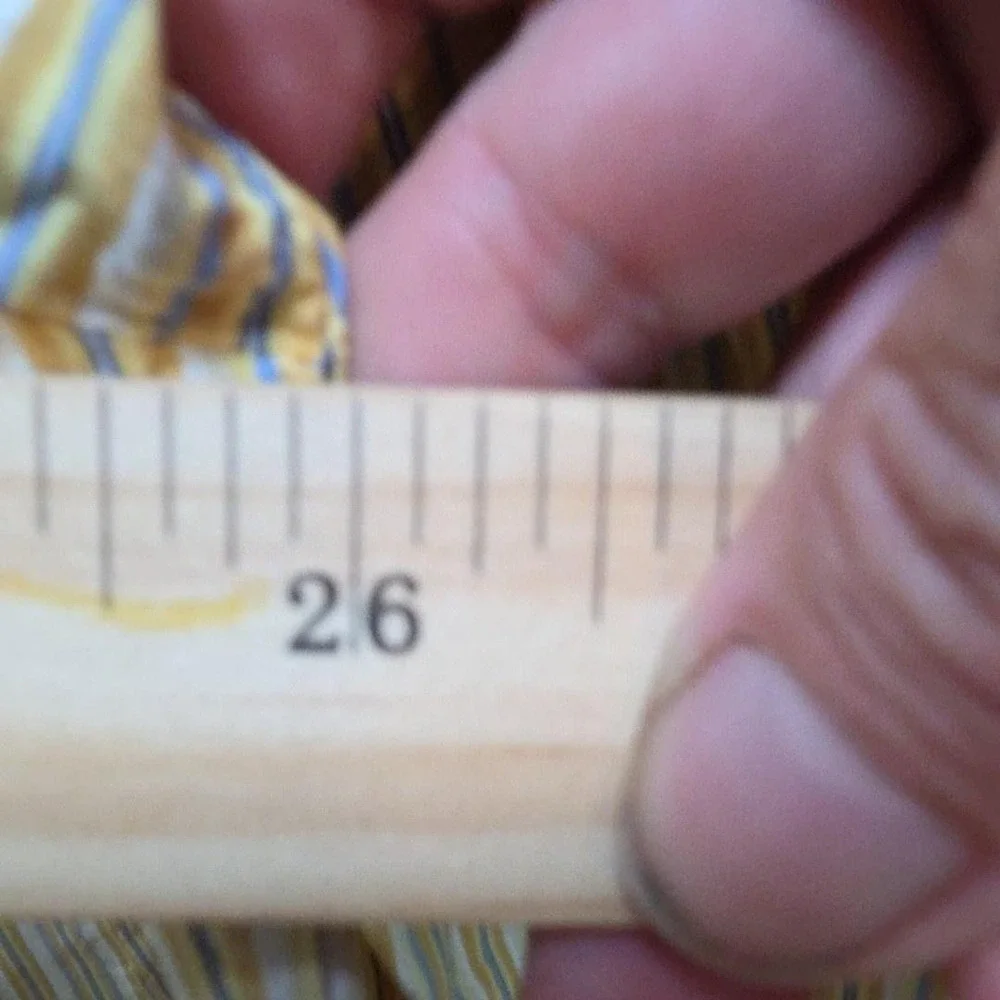 Banana Republic Shirt Mens Large Beige Stripe Long Sleeve Button Up Casual